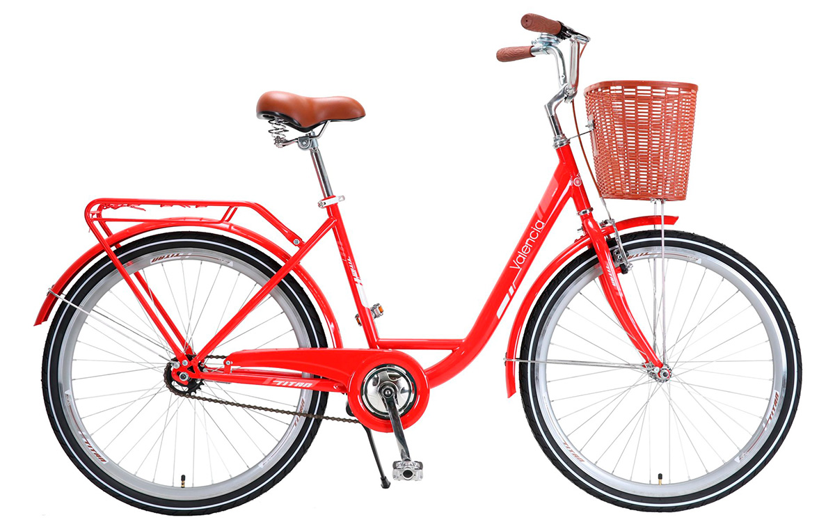 Фотография Велосипед Titan Valencia 2 26" размер М 2022 Red